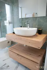 Mueble de baño y lavabo — fotografía de referencia JULIET