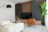 Salón y pared multimedia — fotografía de referencia del interior JULIET