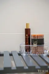 Bathroom shelf accessories — NOVA interior reference photograph