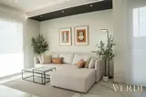 Sectional sofa and coffee tables — NOVA interior reference photograph