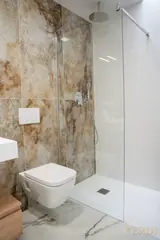 Shower and glass screen — NOVA interior reference photograph