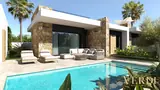 Pool and front façade — NOVA model visualisation